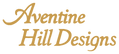 Aventine Hill Designs wordmark, gold