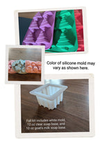 Silicone mold options and loaf mold included in the fall kit